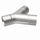 t Universal Exhaust Pipe Smooth Trans Y 2.50 SS 70 deg. 10733 Magnaflow MagnaFlow Exhaust Products