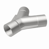 t Universal Exhaust Pipe Smooth Trans Y 2.50 SS 70 deg. 10733 Magnaflow MagnaFlow Exhaust Products