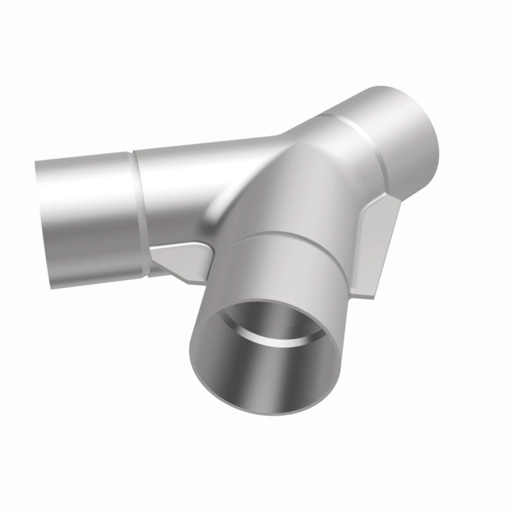 t Universal Exhaust Pipe Smooth Trans Y 2.50 SS 70 deg. 10733 Magnaflow MagnaFlow Exhaust Products