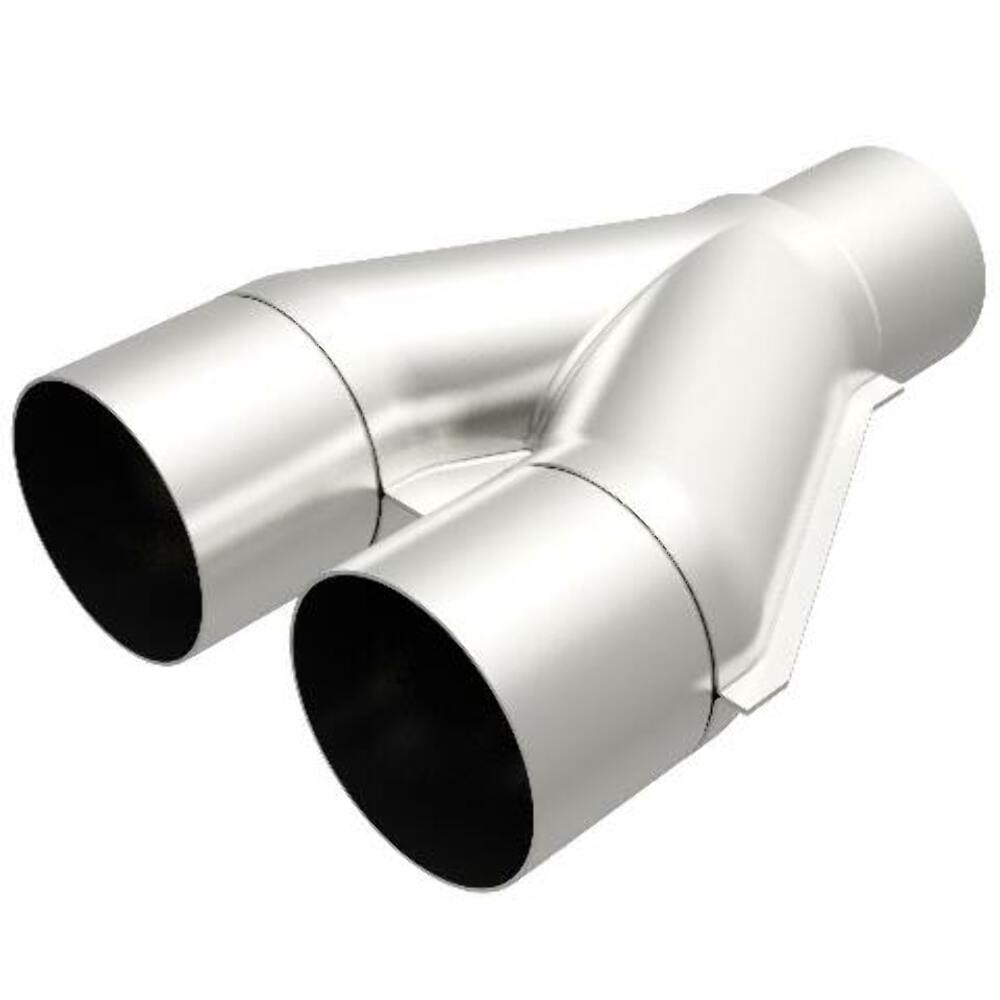 t Universal Exhaust Pipe Smooth Trans Y 3.50/4 x 13 C/D SS 10800 Magnaflow MagnaFlow Exhaust Products