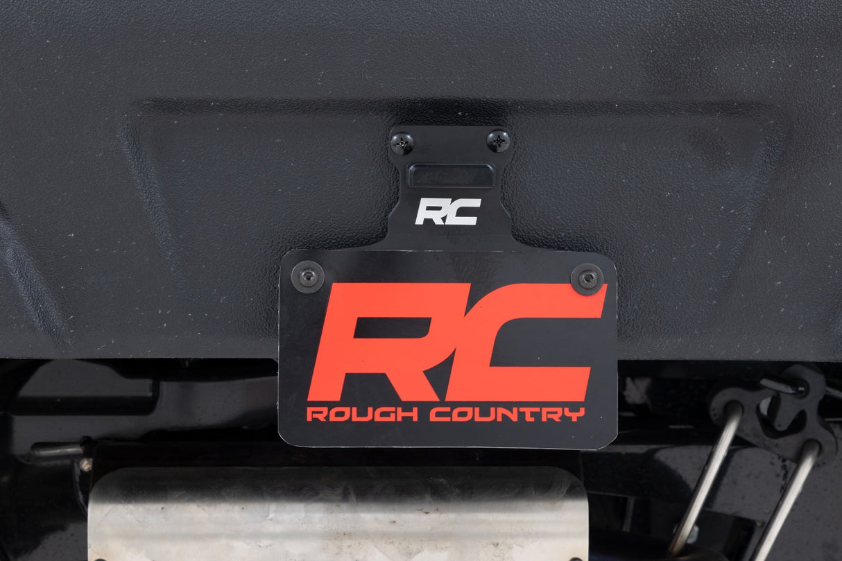 Universal License Plate Bracket; by Rough Country