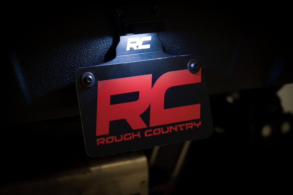 Universal License Plate Bracket; by Rough Country