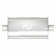 MagnaFlow performance muffler 2.5 inch inlet/outlet stainless steel 12576