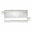 MagnaFlow performance muffler 2.5 inch inlet/outlet stainless steel 12577