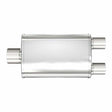 t Universal Performance Muffler Trb SS 14X4X9-3/2.25 C/D 13278 Magnaflow MagnaFlow Exhaust Products