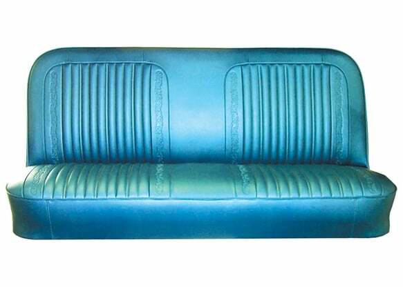 1971-72 Chevrolet Blazer Seat Cover-Scroll Pattern-Bench-Green UP72200GREEN