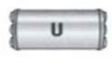 Jones Exhaust performance muffler universal v414u-v-power-series-muffler-2-5-inlet-2-5-outlet 4 inch
