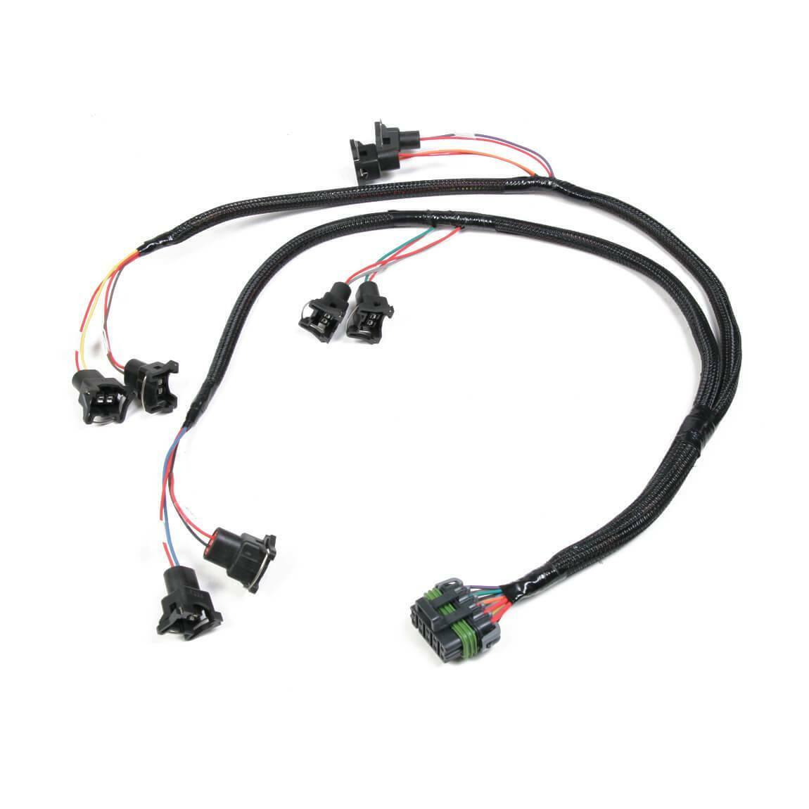 t V8 over Manifold, Bosch Style Injector Harness - 558-200 HolleyEFI