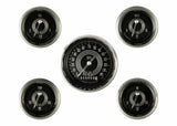 Classic Instruments analog dash gauge set black silver