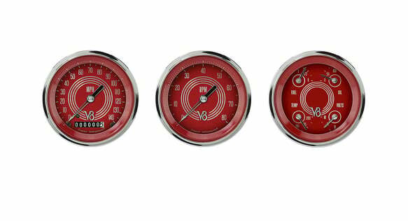 Classic Instruments analog dash gauge set