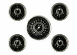 Classic Instruments analog dash gauge set black silver