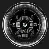 V8 Speedster 2 1/8" Boost/Vac Gauge V8SR141SHC