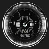 V8 Speedster 2 1/8" Fuel Pressure Gauge, 15 psi V8SR145SHC