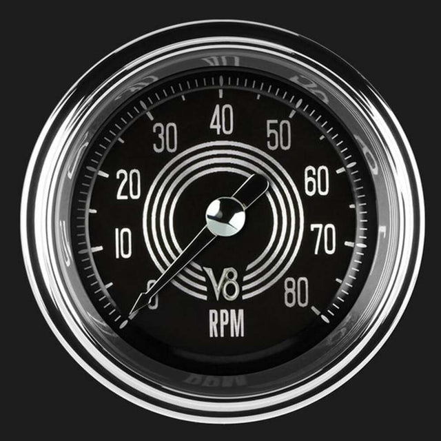 V8 Speedster 2 1/8" Tachometer V8SR183SHC