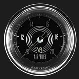 V8 Speedster 2 1/8" Air Fuel Ratio Gauge V8SR194SHC