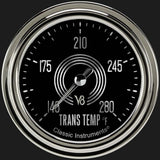 V8 Speedster 2 5/8" Transmission Temperature Gauge V8SR327SLC