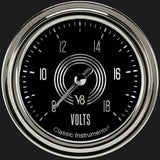 V8 Speedster 2 5/8" Voltage Gauge V8SR330SLC