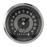 V8 Speedster 3 3/8" Speedometer V8SR55SHC