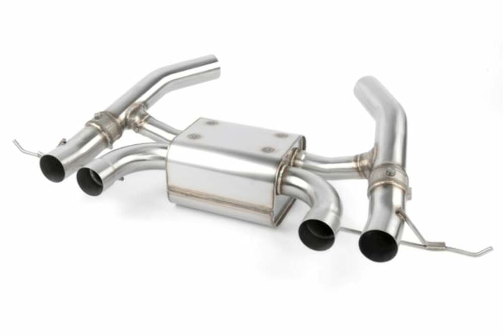 Valved Axle-Back Exhaust For 2023-2024 Bmw M2 Stainless Black Tips-D660-0100-BLK BMW performance