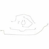 Complete Brake Line Kit for 1963-1964 ABS drum brakes stainless steel