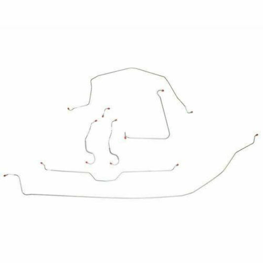 Brake Line Kit For 65 Corvette Standard All Brake Lines Stainless Fine Lines