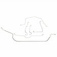 Brake Line Kit for 1965-1966 Chevy Corvette steel