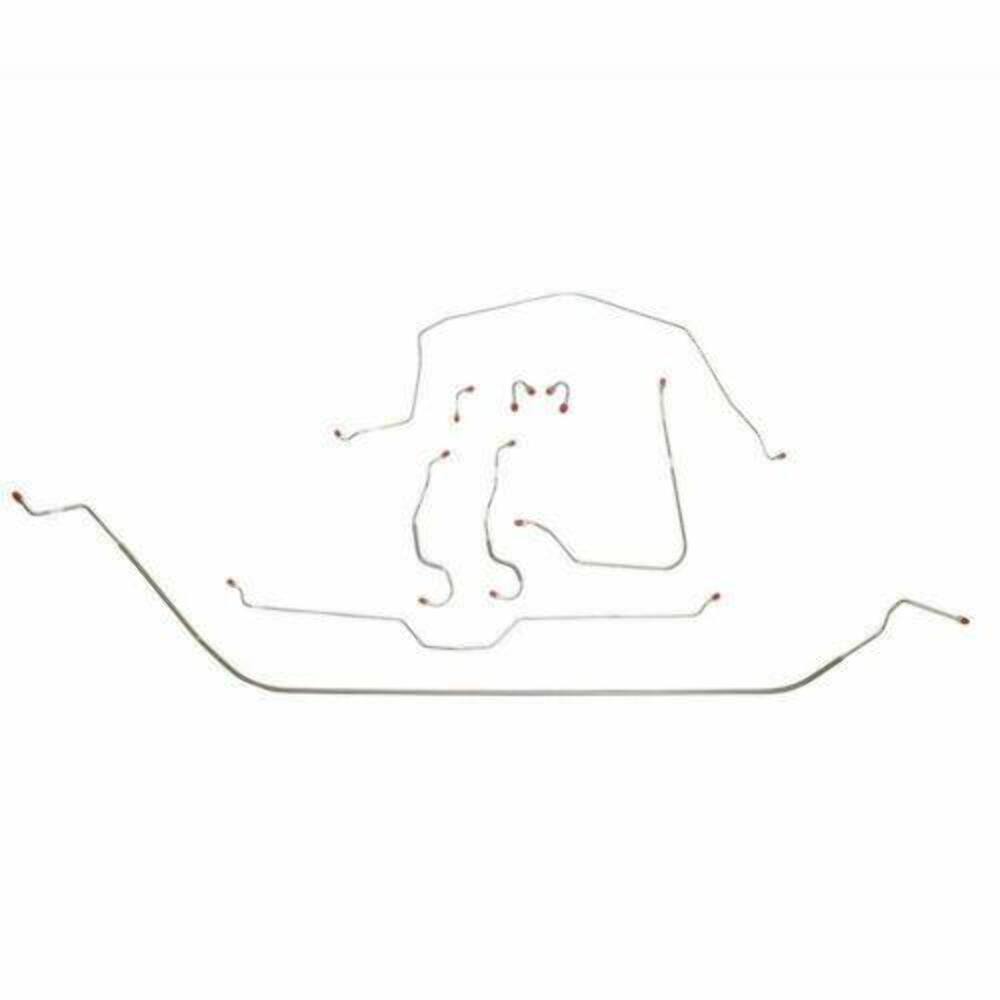 Brake Line Kit for 1968 Chevy Corvette stainless steel