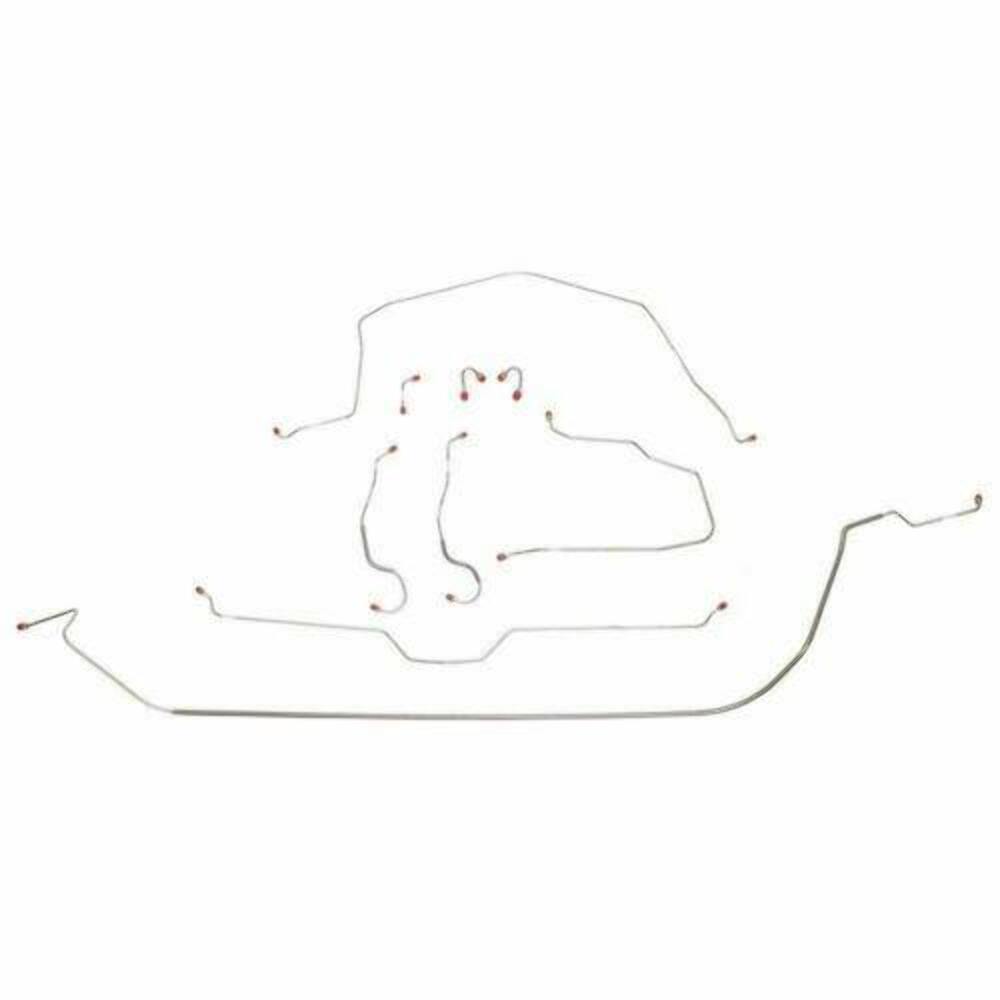 Brake Line Kit for 1968 Chevy Corvette steel