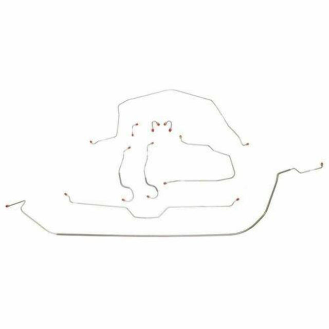 Brake Line Kit for 1968 Chevy Corvette steel