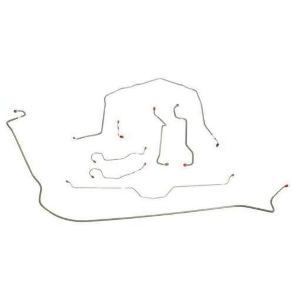 Brake Line Kit for 1970-1973 Chevy Corvette stainless steel