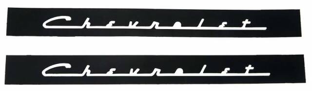 Valve Cover Stencil Kit fits 1955-1957 Chevy Full Size Valve Cover Stencil VCS001 Shafer's Classic Reproductions