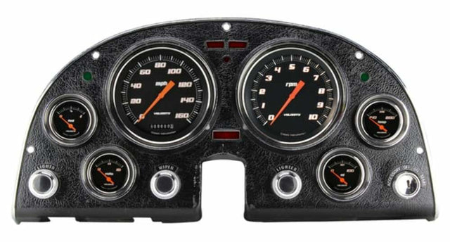 Velocity Black 1963-67 Corvette Package CO63VSB for 1963-1967 Corvette dash gauge cluster