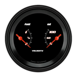 Velocity Black 3 3/8" Dual VS72BBLF