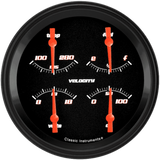 Velocity Black 4 5/8" Quad VS31BBLF