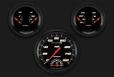 Velocity Black Series Three Gauge Set VS61BBLF