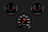 Velocity Black Series Three Gauge Set VS64BBLF