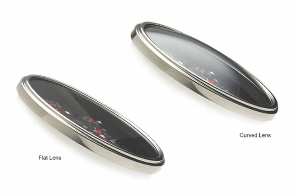 t Velocity White 2 5/8" Outside Air Temp. Gauge VS399WBPF Classic Instruments