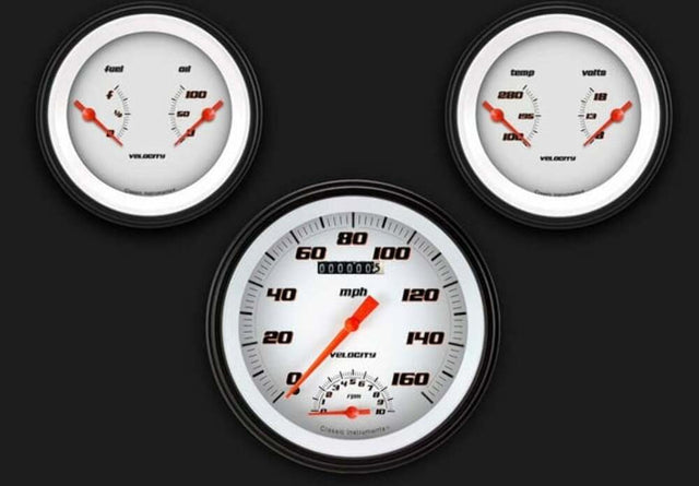Classic Instruments analog speedometer gauge black