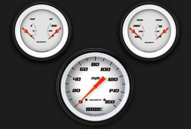 Classic Instruments analog speedometer gauge black