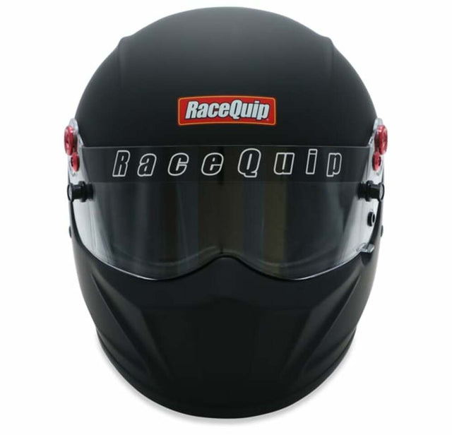 RaceQuip racing helmet black red Nomex adjustable XL SA2020