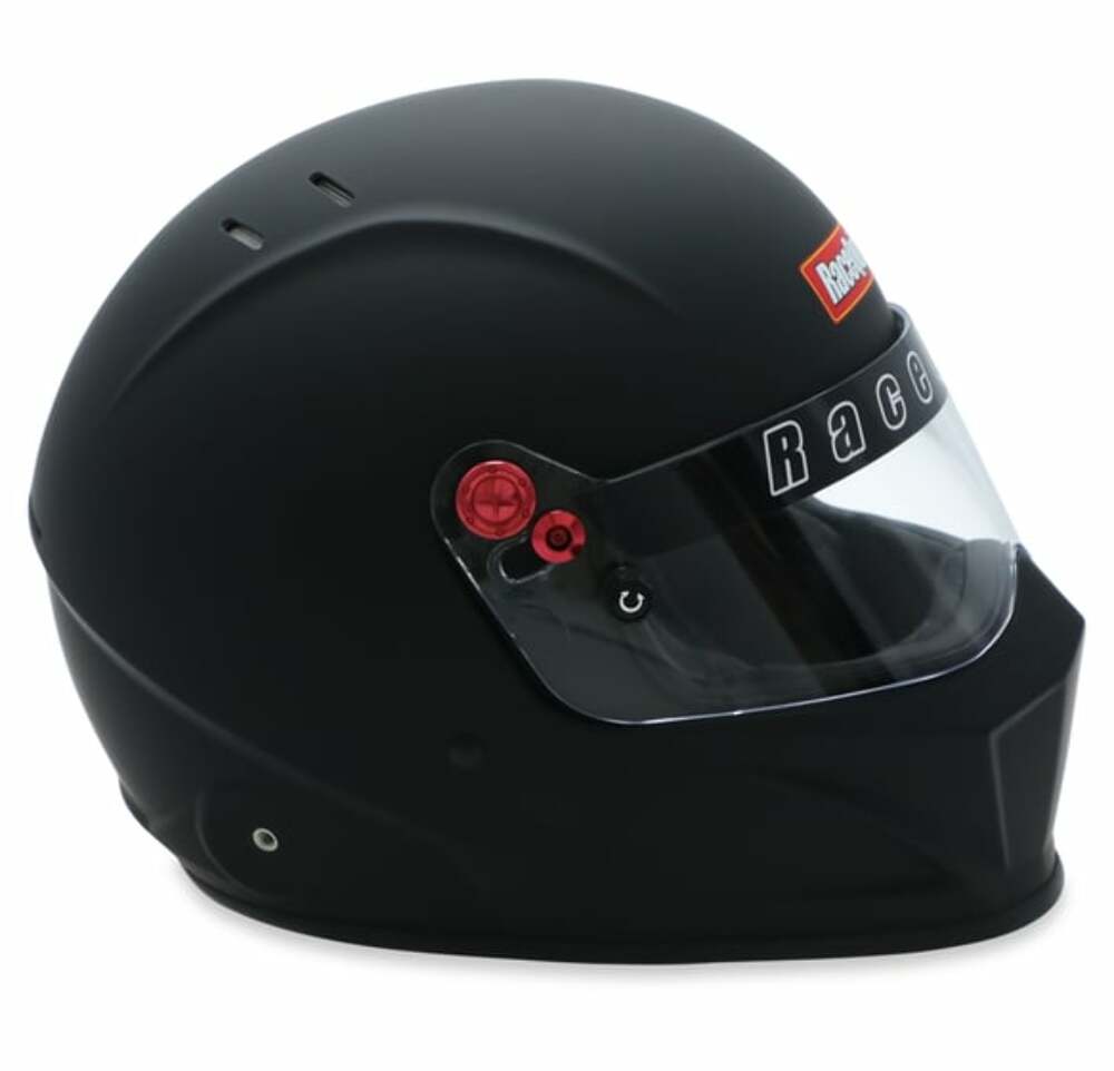 RaceQuip racing helmet black red Nomex adjustable XL SA2020