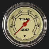 t Vintage 2 1/8" Transmission Temperature Gauge VT127SLF Classic Instruments