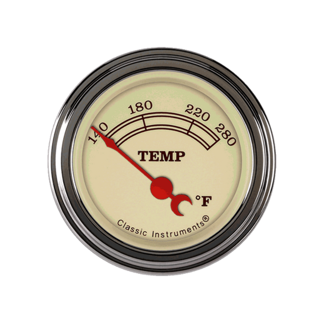 Vintage 2 1/8" Water Temp VT26SLF
