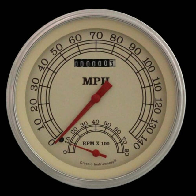 Classic Instruments Vintage 4 5/8" Speedtachular VT50SLF