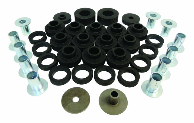 t Vintage - Metal Black Body Mount Kit - 5462446K Crown Automotive
