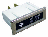 t Vintage - Metal Black Dash Light - J5752818 Crown Automotive