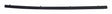 Jeep Vintage - Metal Black Door Glass Weatherstrip J5762385