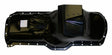 Jeep Vintage - Metal Black Engine Oil Pan J3243152