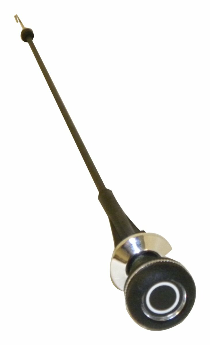 Vintage - Metal Black Heater & Defrost Cable J5463655