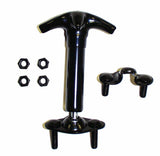 Vintage - Metal Black Hood Catch Kit - HC4